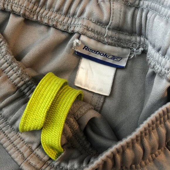 Reebok Mens Gray & Black Athletic Basketball Shorts Drawstring Size XXL - Picture 3 of 4